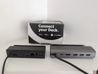 Steam Deck 256GB + Dock Oficial + Dock JSAUX