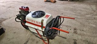 Carretilla pulverizadora 100L motor gasolina
