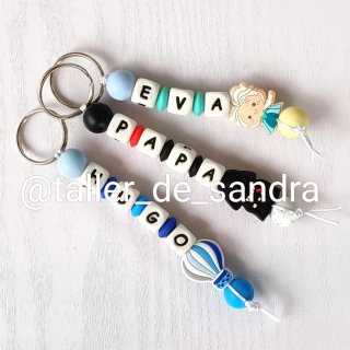 Llaveros personalizados con el nombre