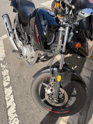 Yamaha YBR 125 Negra 2017