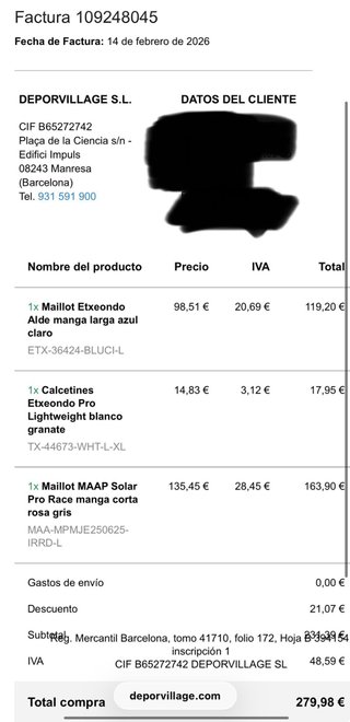 Maillot MAAP Solar Pro Race manga corta