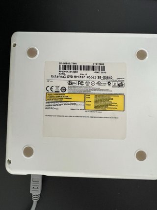 Samsung SE-S084D Grabadora DVD Externa