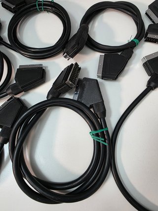 LOTE 6 CABLES EUROCONECTOR + MULTIPLICADOR