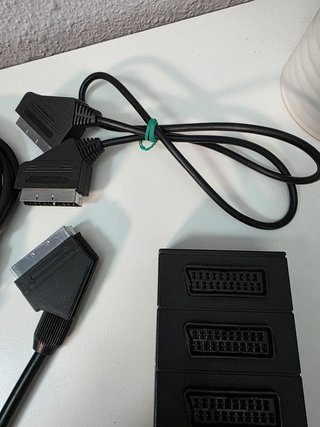 LOTE 6 CABLES EUROCONECTOR + MULTIPLICADOR