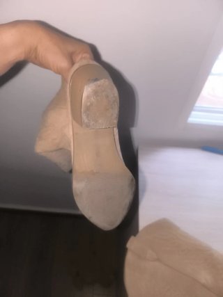 Botas cowboy beige