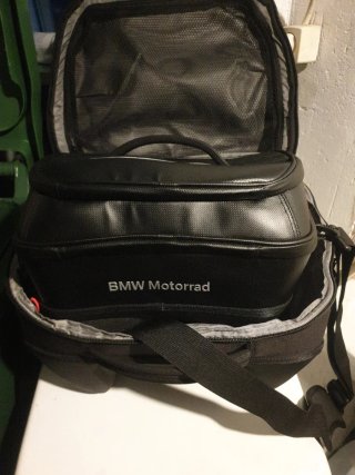 Bolsa Túnel Moto BMW Negra