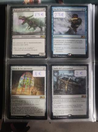 Cartas Magic: The Gathering. Cartas sueltas.