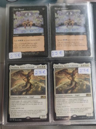 Cartas Magic: The Gathering. Cartas sueltas.