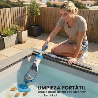 Limpiafondos Piscina Manual Inalámbrico