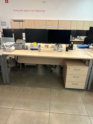 Mesa de oficina 180x80 cm