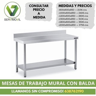 TODO PARA LA HOSTELERIA Y MOVILIARIO INOXIDABLE