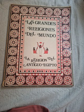Libro antiguo Egipto