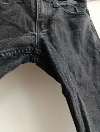 Levi's 512 Jeans Uomo Nero antracite