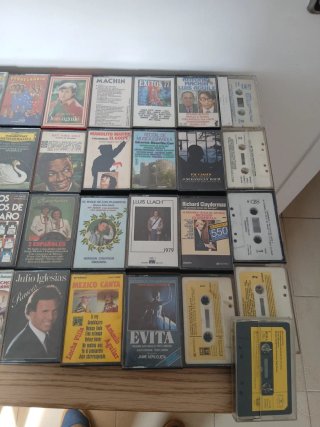 Lote 49 Cintas Cassette Variadas,casetes