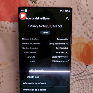 Samsung Galaxy Note 20 Ultra Rosa/Dorado