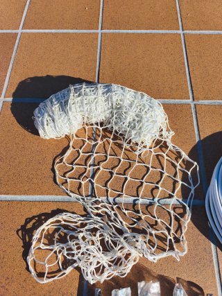 Candeleros velero, tinteros, cable y red