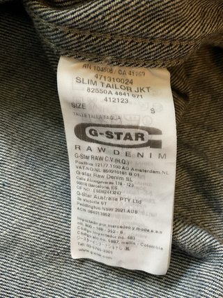 Cazadora vaquera de hombre de G-Star Raw (S)