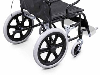 Silla de ruedas plegable nueva y ligera