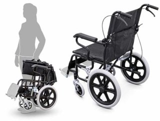 Silla de ruedas plegable nueva y ligera