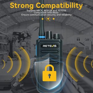 2 Walkies DMR Retevis P1 - AES256 y Repetidor SFR!
