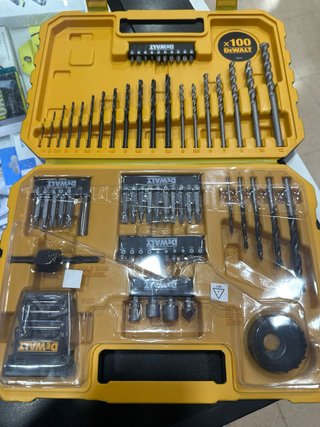 Set Brocas y Puntas DeWalt x100