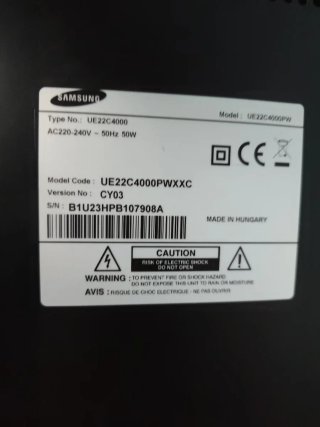 Samsung TV 24 pulgadas HDMI/DVI 54 x 35 CMS.