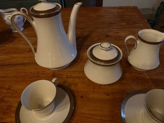 Servizio caffè vintage porcellana tedesca