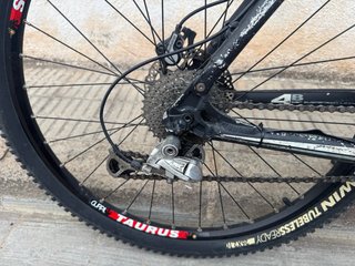 Bicicleta de montaña MTB doble suspensión