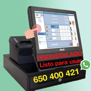 TPV Táctil envío disponible. Tlf.  650400421