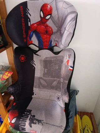 Silla coche niño Spiderman