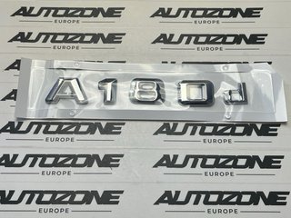 Emblema A180d cromado para maletero Mercedes Benz