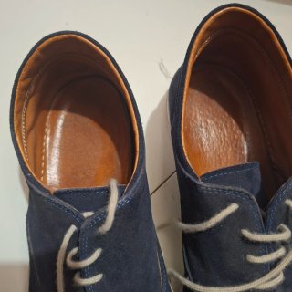 Scarpe artigianali blu