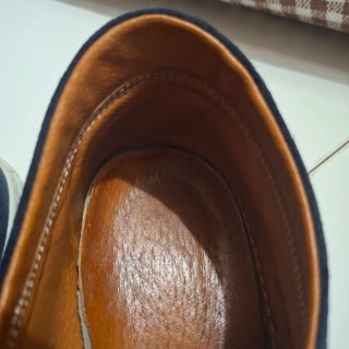 Scarpe artigianali blu