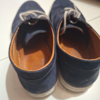 Scarpe artigianali blu