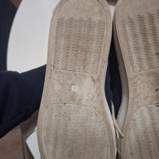 Scarpe artigianali blu