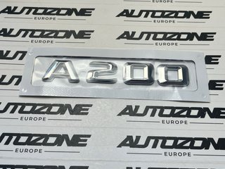 Emblema A200 cromado para maletero Mercedes Benz
