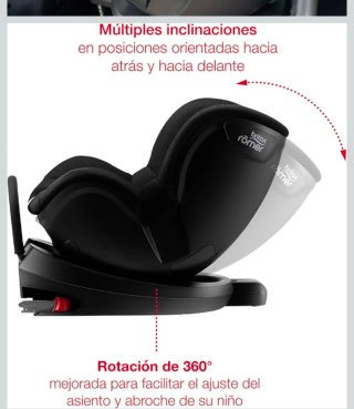 Silla Coche Britax Römer Dualfix2 Grupo 0+/1