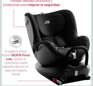 Silla Coche Britax Römer Dualfix2 Grupo 0+/1
