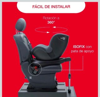 Silla Coche Britax Römer Dualfix2 Grupo 0+/1