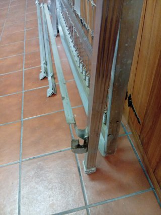 Cama 135x190 metálica, no envio
