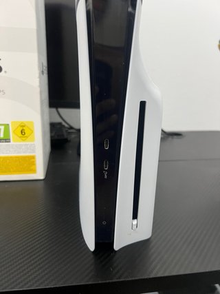 PlayStation 5 Slim Blanca con lector de de discos