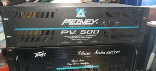 Amplificador Peavey PV 500 Profesional Stereo