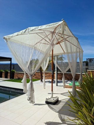 Sombrilla toldo con mosquitero