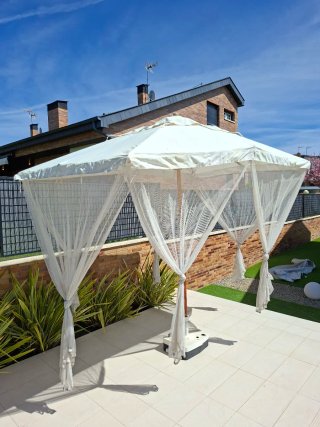 Sombrilla toldo con mosquitero