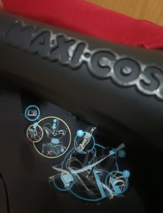 Silla Coche Maxi-Cosi Roja.