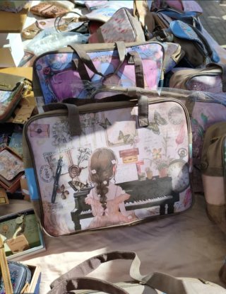 Bolsa de viaje, bolso, neceser sweet candy
