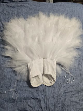 Vestido midi novia