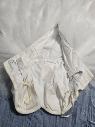 Vestido midi novia