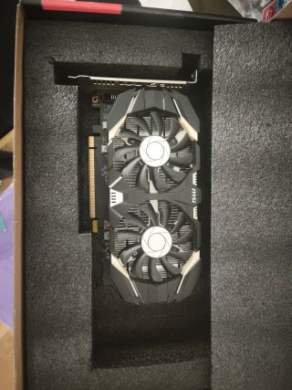MSI GeForce GTX 1050 Ti 4GT OC