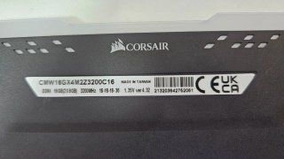 4x Corsair Vengeance RGB PRO 32GB DDR4 3200mhz RAM